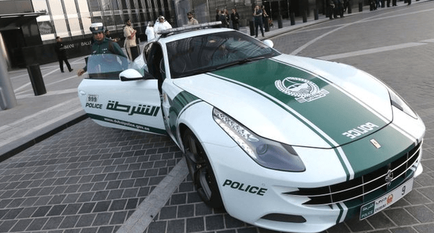 Dubai police supercar