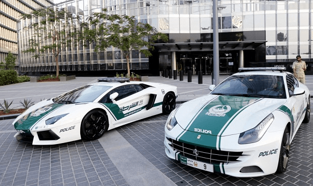 Dubai police supercar
