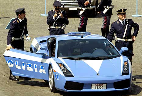 Police Lamborghini
