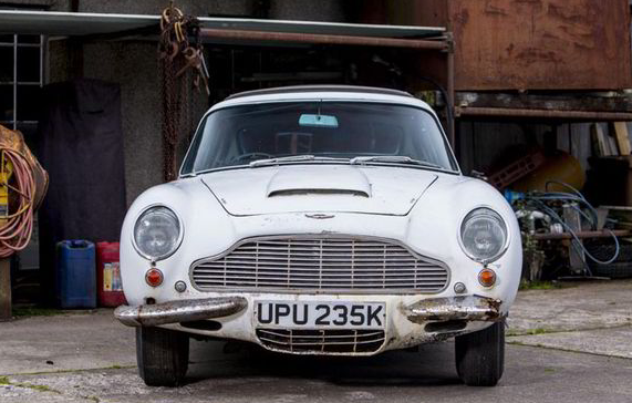 Aston Martin barn find