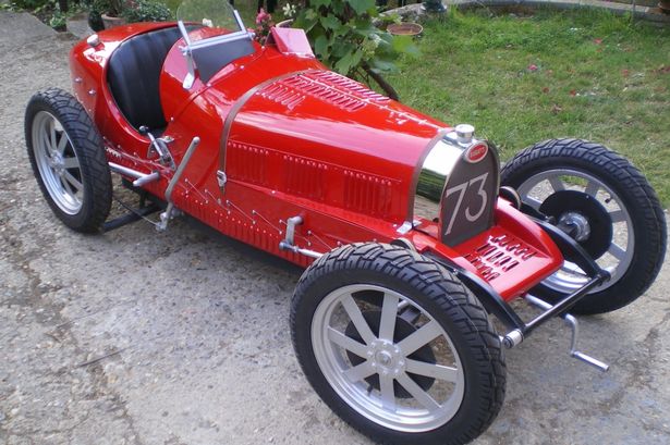 Half scale 1926 Bugatti Type 35B