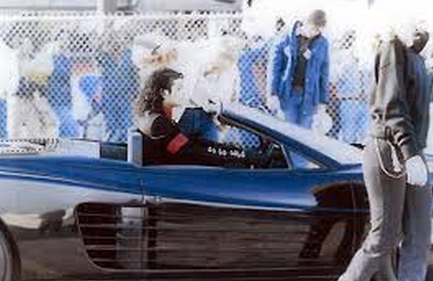 Ferrari Driven by Michael Jackson
