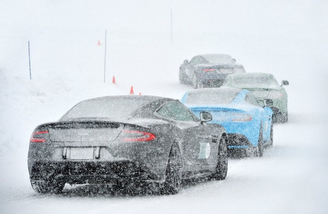 Aston Martin on Ice