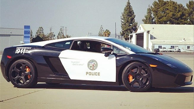 Police supercars