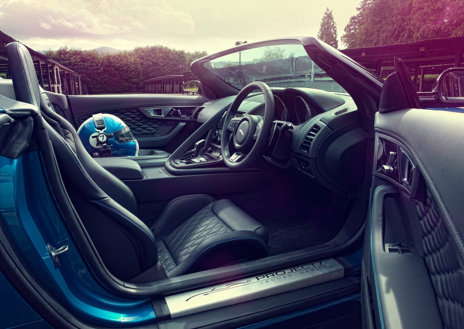 Jaguar F-Type Project 7 interior