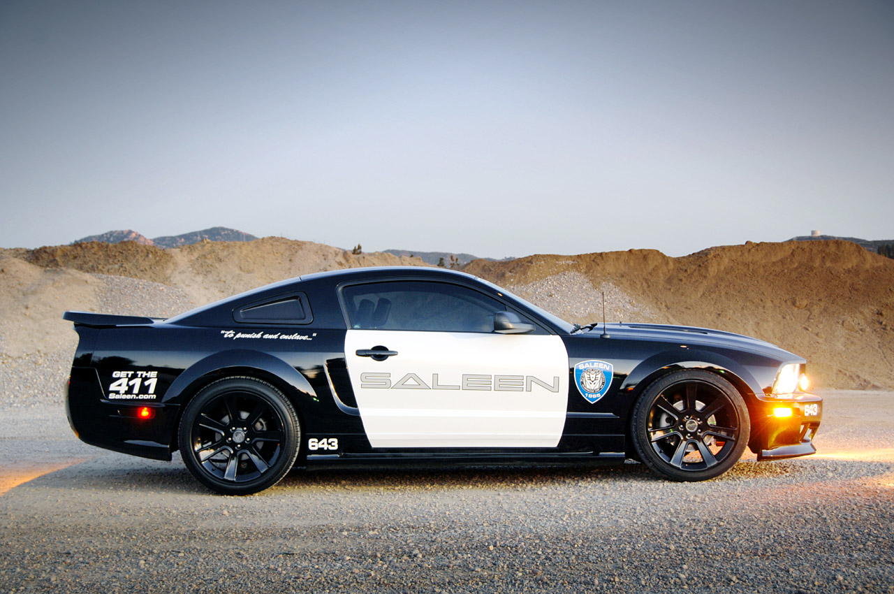 Ford Mustang Saleen s281 Police