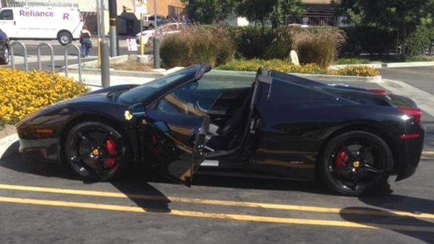 Ferrari 458 theft