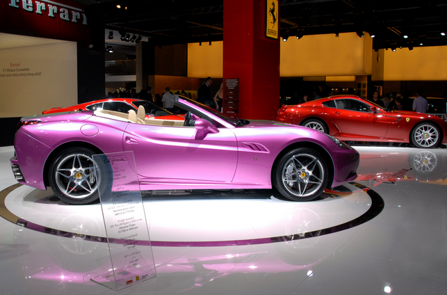 Pink Ferrari