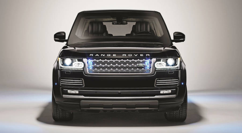 armored Land Rover